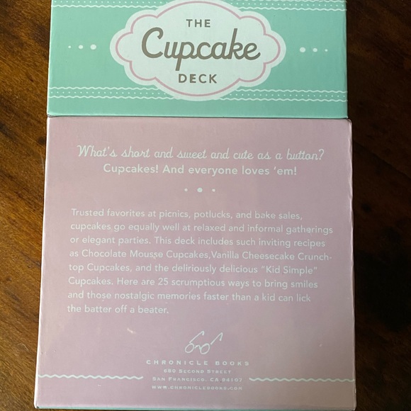 The Cupcake Deck by Elinor Klivans NWT - Picture 3 of 7